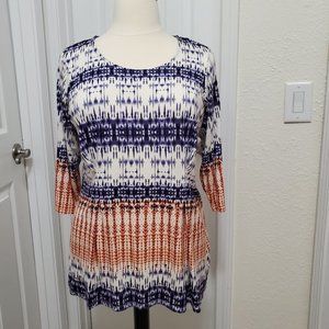 Rose & Olive tunic top